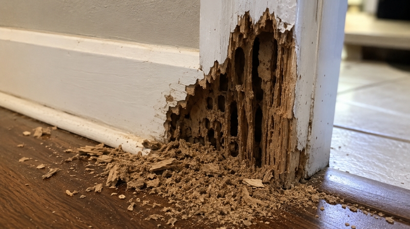 How to Tell if Carpenter Ants or Termites Are Damaging Your Bentonville Home